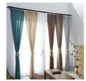 Cotton and Linen Curtains