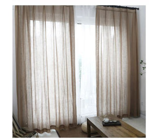 Cotton and Linen Curtains